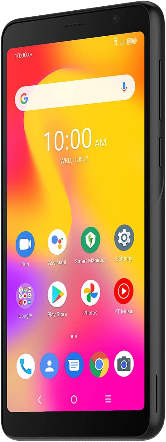 TCL A30 Unlocked Smartphone with 5.5" HD+ Display, 8MP Rear Camera, 32GB+3GB RAM, 3000mAh Battery, Android 11, Prime Black - Image 2